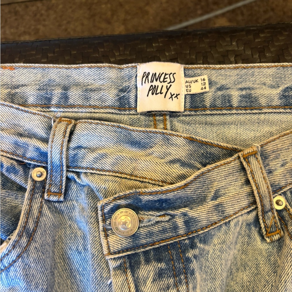 Princess Polly Light Blue Men's Jeans